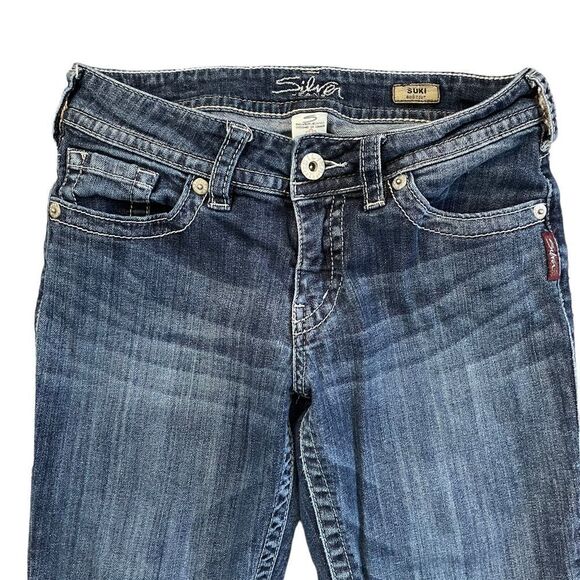SILVER SUKI Bootcut Jeans Size 28x32 - Picture 3 of 7